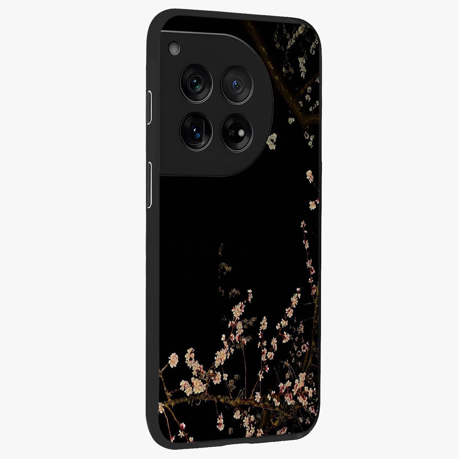 Petal Moon Light With Custom Name Glass Case for 1+12 side perspective highlighting custom typography and smooth premium build