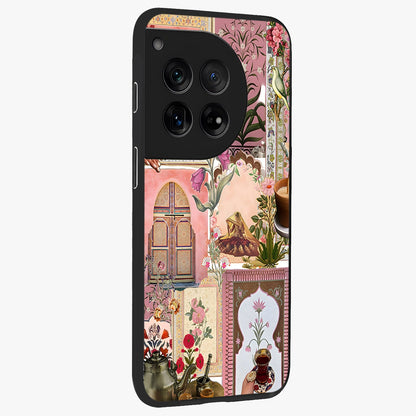 Royal Pink Legacy Glass Case for 1+12 side perspective highlighting smooth textures and premium edges