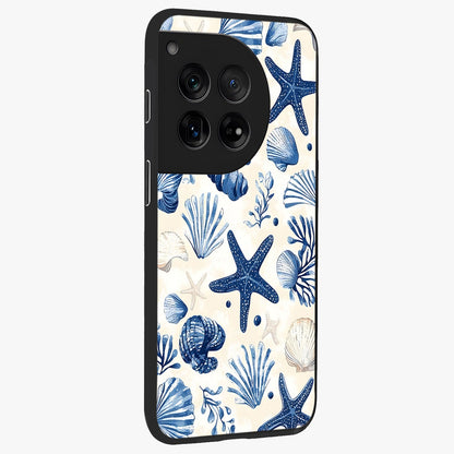 Seaside Starfish Magic Glass Case for 1+12 side perspective highlighting playful beach textures and sleek build