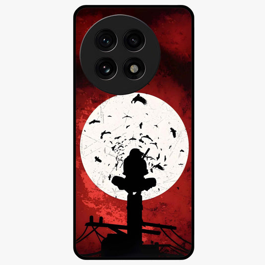 It Comes in Waves Quote Glass Case for 1+13R showing full back design in clean flat view with inspirational quote artwork and glossy glass finish.
