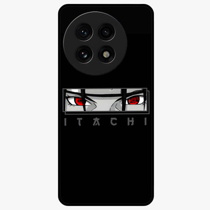 Scarlet Gaze Dominance Glass Case for 1+13R dramatic front view featuring intense red themed artwork