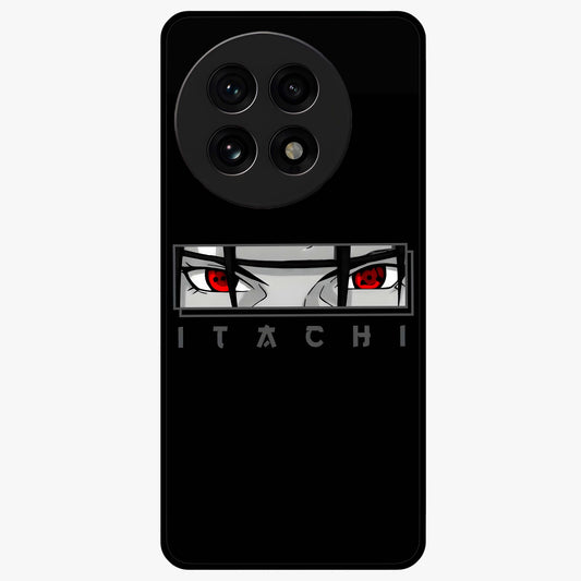 Scarlet Gaze Dominance Glass Case for 1+13R dramatic front view featuring intense red themed artwork