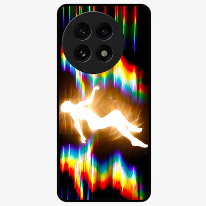 Soul in Spectrum Glass Case for 1+13R artistic front view featuring colorful spectrum inspired artwork