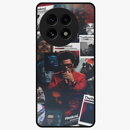 The Weeknd Glass Case for 1+13R stylish front view featuring music inspired artistic artwork
