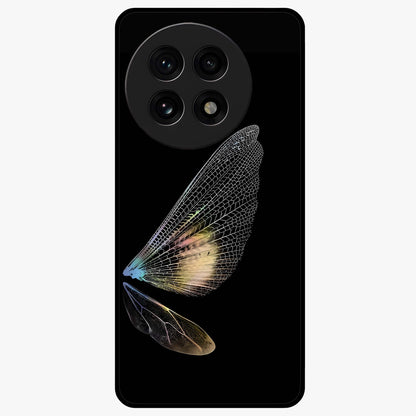 Whispers of Wings Glass Case for 1+13R elegant front view featuring feather or wing inspired artistic artwork