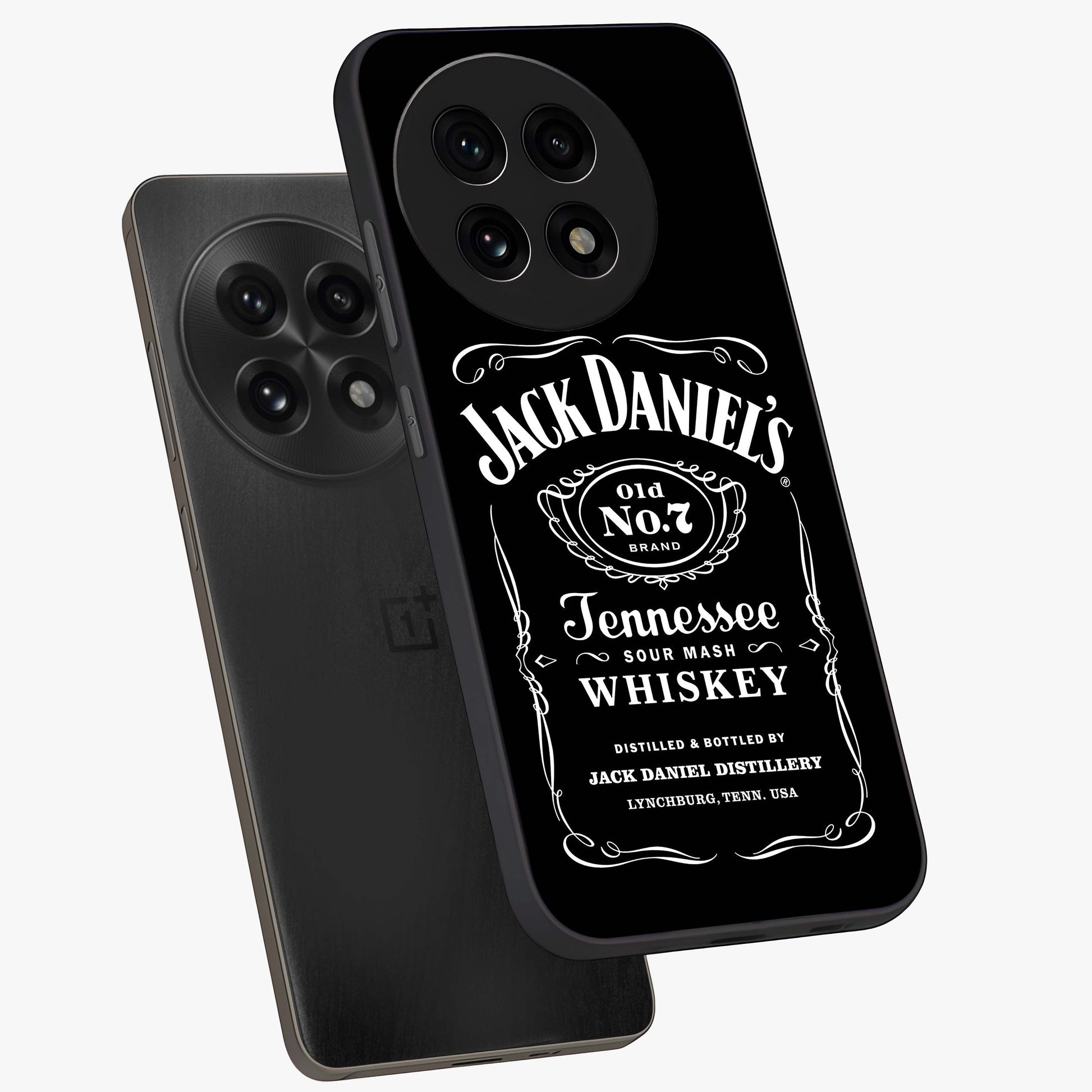 Vintage Whiskey Heritage Glass Case for 1+13R angled mockup showcasing glossy finish and rich amber tones