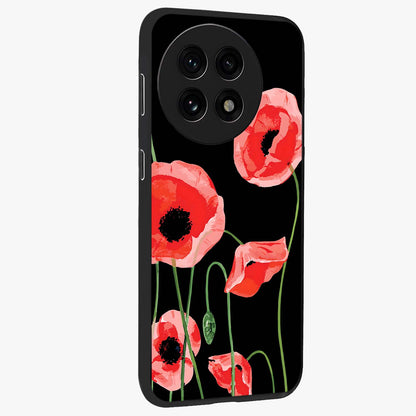 Crimson Garden Dream Glass Case for OnePlus 13R |1+13R
