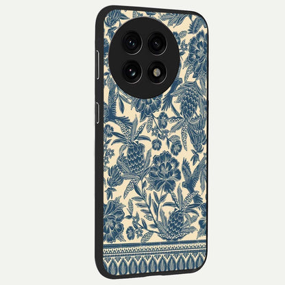 Heirloom Wild Bloom Glass Case for 1+13R side perspective highlighting intricate bloom detailing and premium build