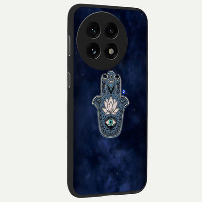 Mystic Calm Shield Glass Case for 1+13R side perspective highlighting refined textures and premium edge finish