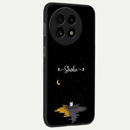 Silent Night Row Glass Case for 1+13R side perspective highlighting moody textures and premium edges