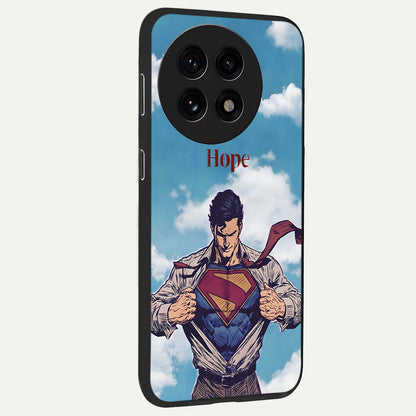 Symbol of Hope Glass Case for 1+13R side perspective highlighting clean textures and premium edges