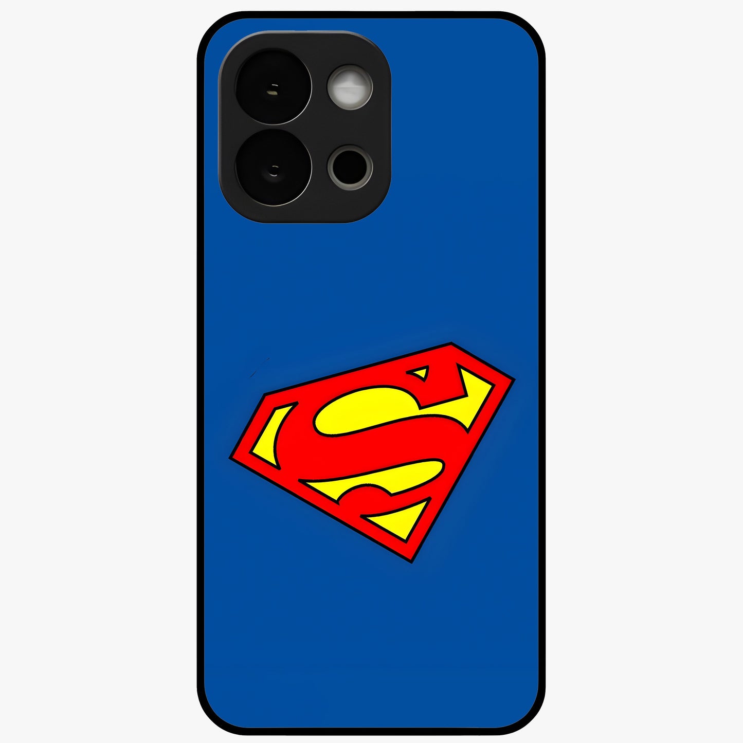Legendary Hero Emblem Glass Case for 1+13S bold front view featuring powerful emblem inspired artwork