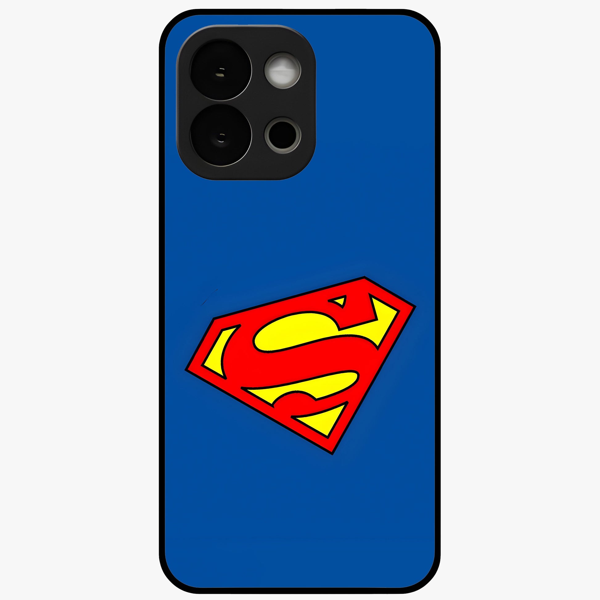 Legendary Hero Emblem Glass Case for 1+13S bold front view featuring powerful emblem inspired artwork