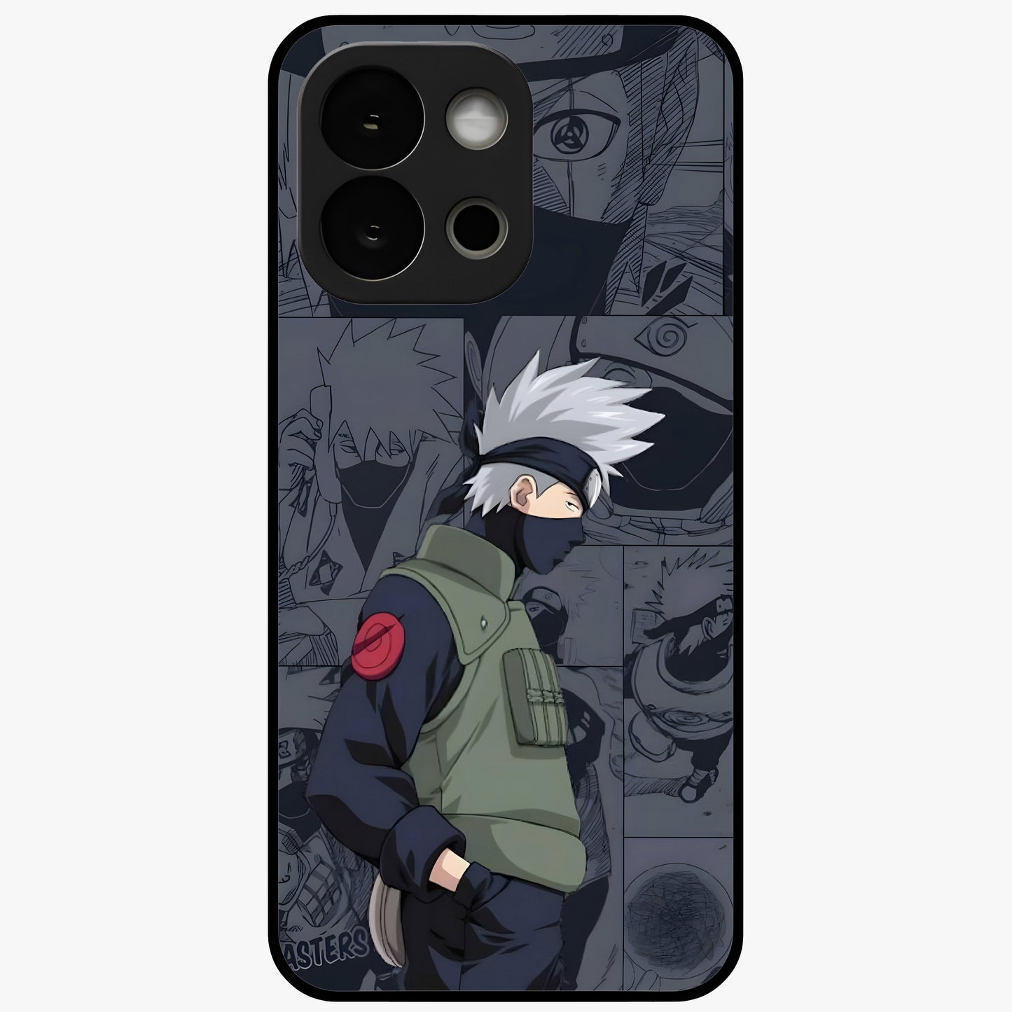 Silent Tactical Master Glass Case for 1+13S powerful front view featuring stealth tactical inspired artwork