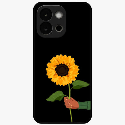 Sun Moon Stormy Sky Glass Case for 1+13S dramatic front view featuring sun and moon artwork over stormy sky