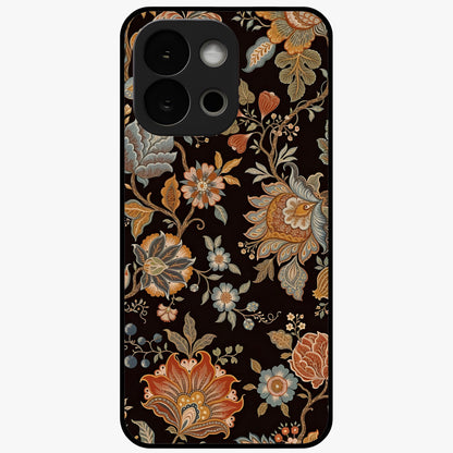 Vintage Floral Dream Glass Case for 1+13S dreamy front view featuring soft vintage inspired floral artwork