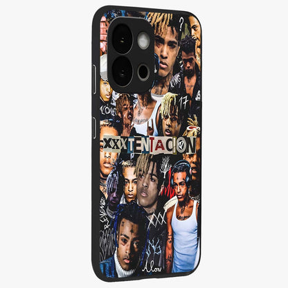 Broken Fame Diaries Glass Case for 1+13S side perspective highlighting dramatic detailing and premium texture
