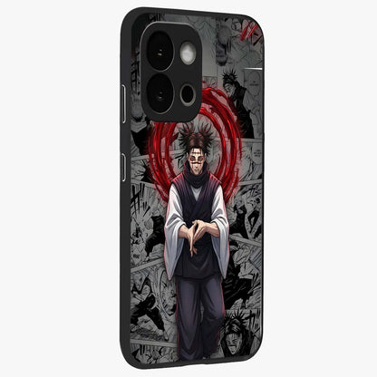 Cursed Ritual Ascension Glass Case for 1+13S side perspective highlighting bold mystical textures and sleek edges