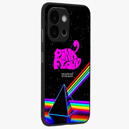 Galactic Light Frequency Glass Case for 1+13S side perspective highlighting dynamic frequency textures and smooth build