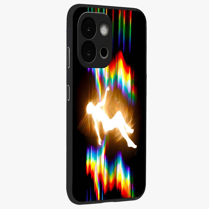 Soul in Spectrum Glass Case for 1+13S side perspective highlighting bold textures and smooth premium build