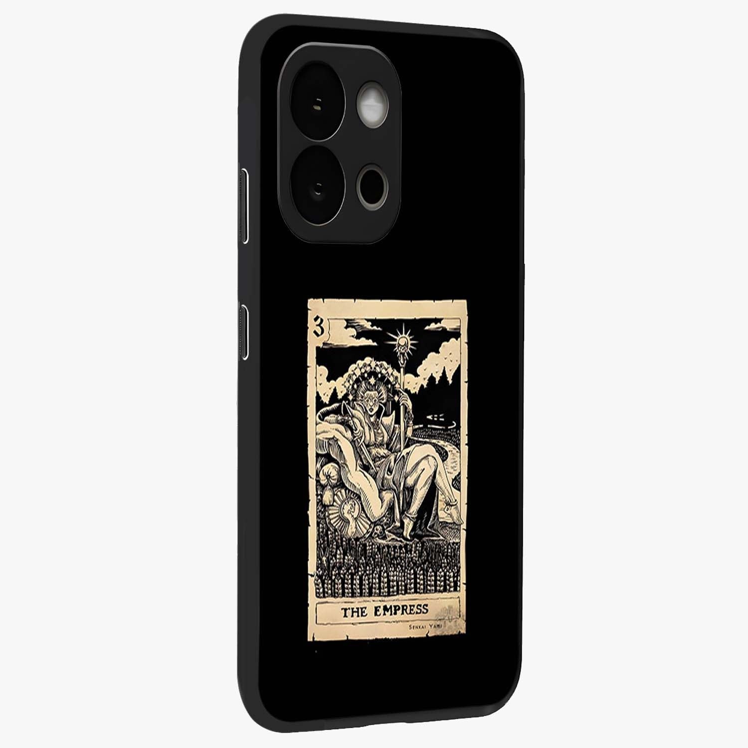 The Empress Glass Case for 1+13S side perspective highlighting elegant detailing and premium edges