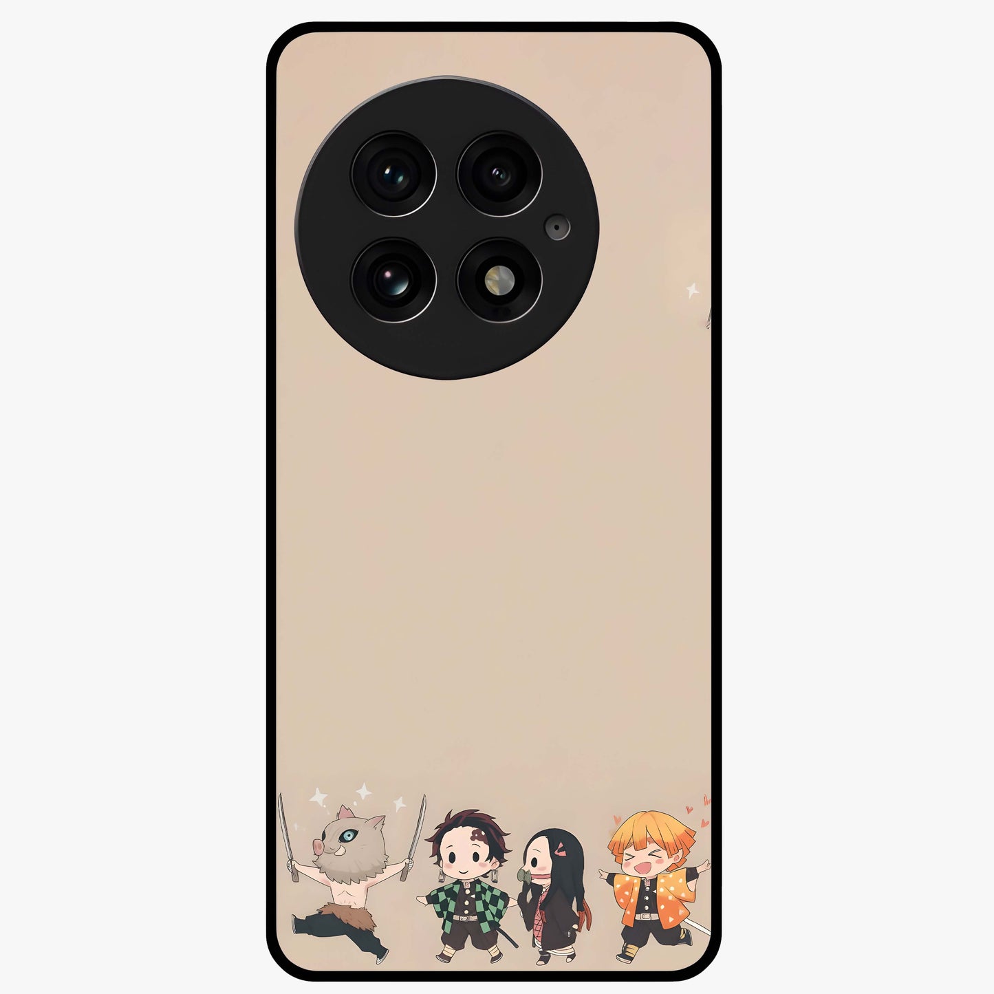 Chibi Demon Squad Glass Case for OnePlus 13 |1+13