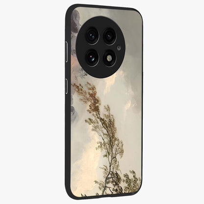 Dreamlike Wind Field Glass Case for 1+13 side perspective highlighting smooth gradients and premium edge finish