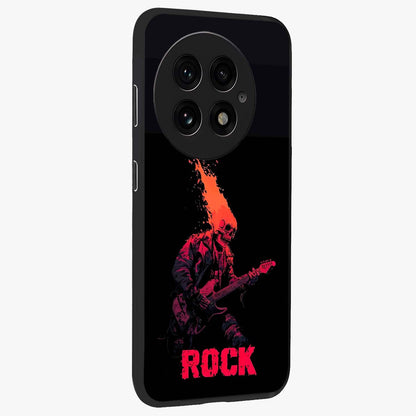 Hellfire Rock Anthem Glass Case for 1+13 displayed upright for powerful statement visibility and premium finish.