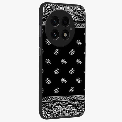 Retro Rebel Threads Glass Case for 1+13 side perspective highlighting bold detailing and smooth build