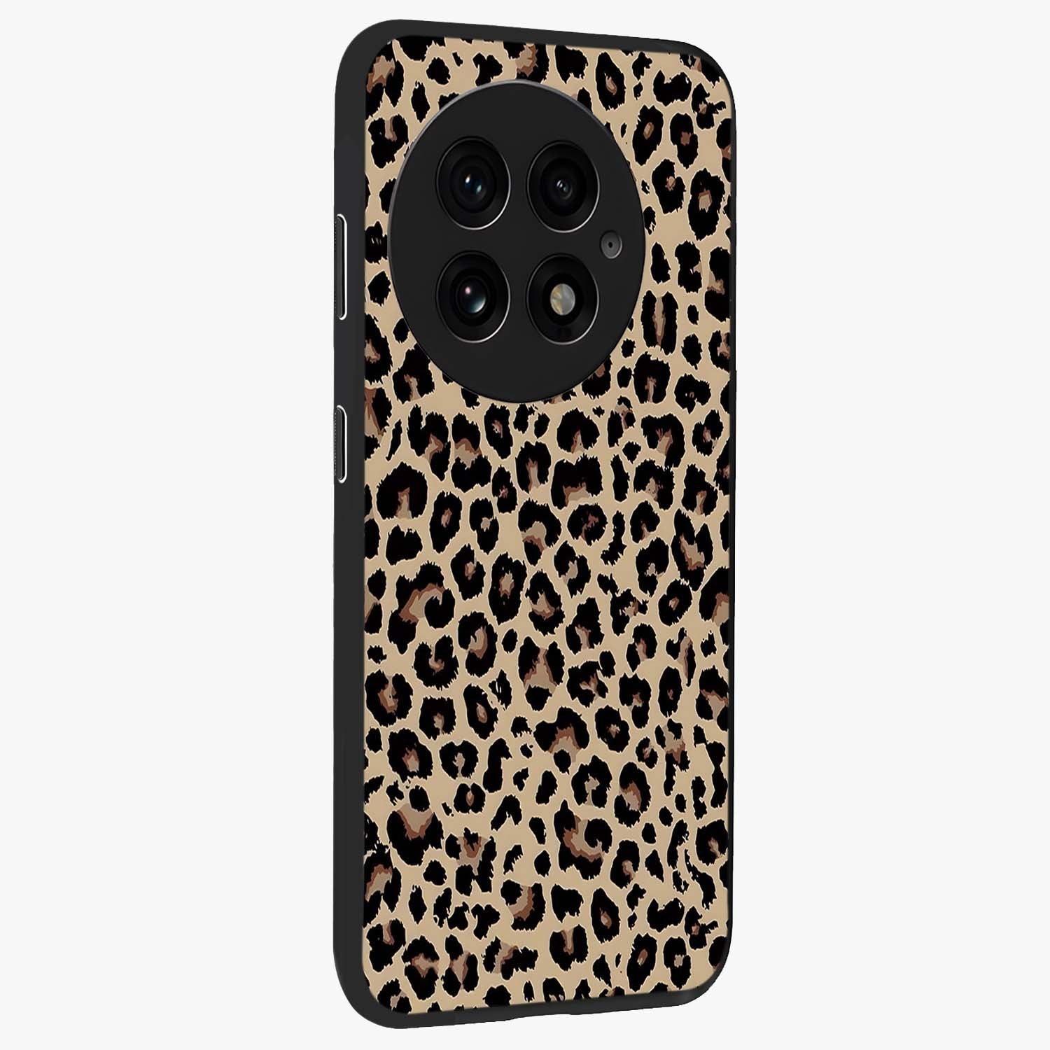 Savage Chic Pattern Glass Case for 1+13 side perspective highlighting clean textures and premium edges