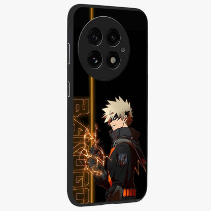 Silent Gang Authority Glass Case for 1+13 side perspective highlighting strong graphic textures and sleek build