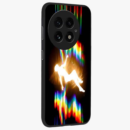 Soul in Spectrum Glass Case for 1+13 side perspective highlighting bold textures and smooth premium build
