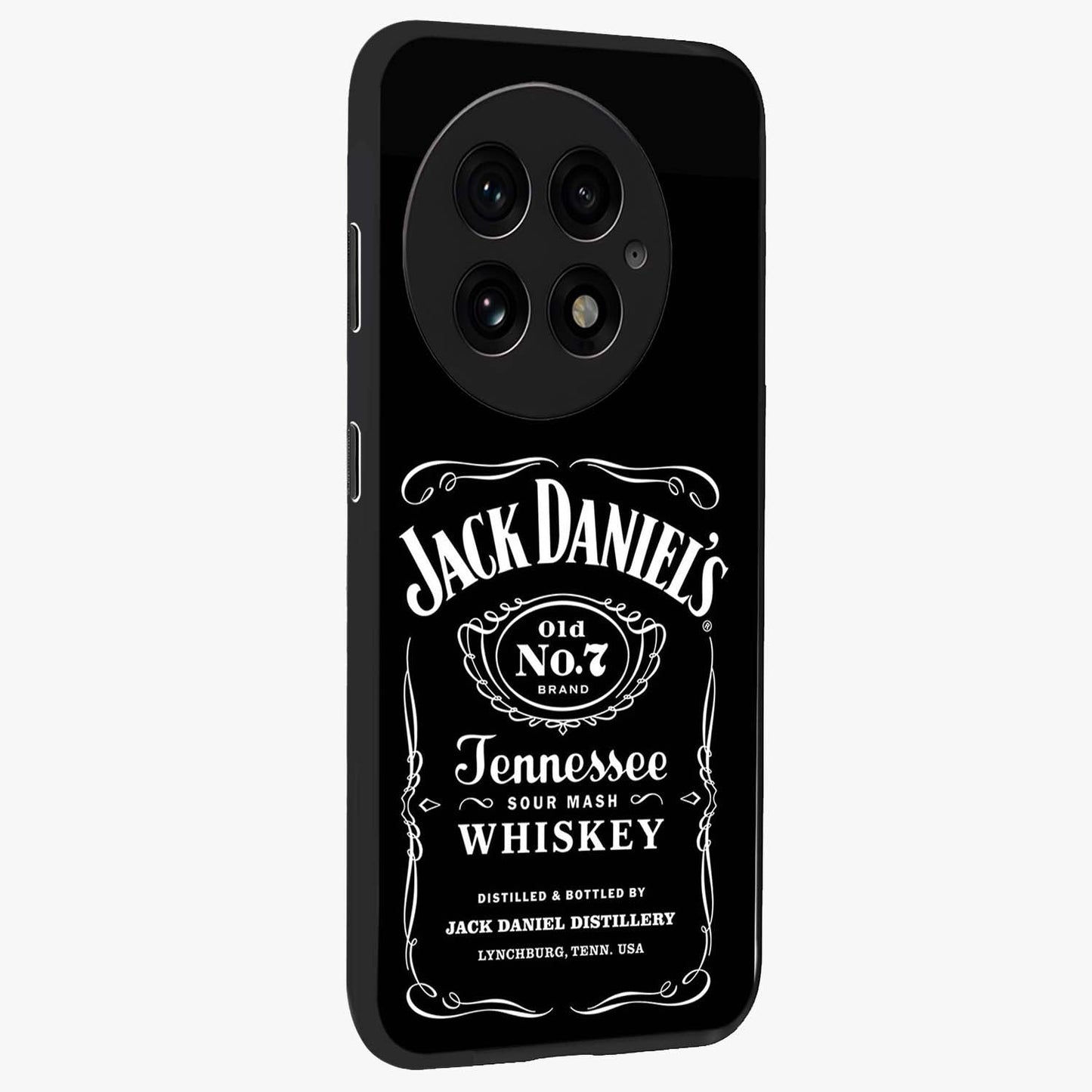 Vintage Whiskey Heritage Glass Case for 1+13 side perspective highlighting rustic textures and premium edges