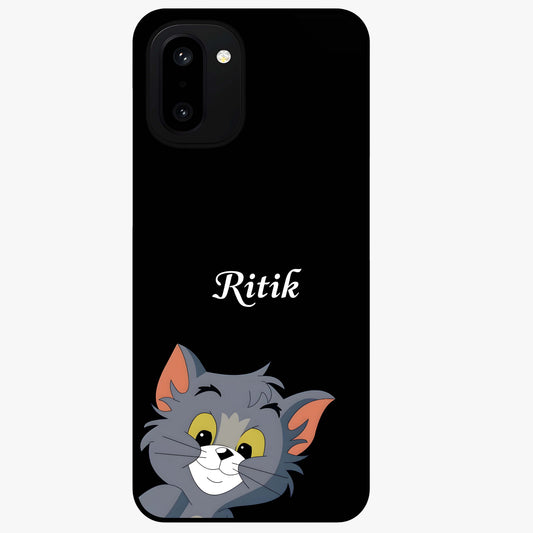 Forever Chasing Love Tom Custom Name Glass Case for OnePlus 15R |1+15R
