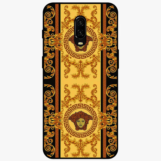 Golden Stallion Moonride Glass Case showing flat back view with majestic horse under moonlight artwork and glossy glass finish.