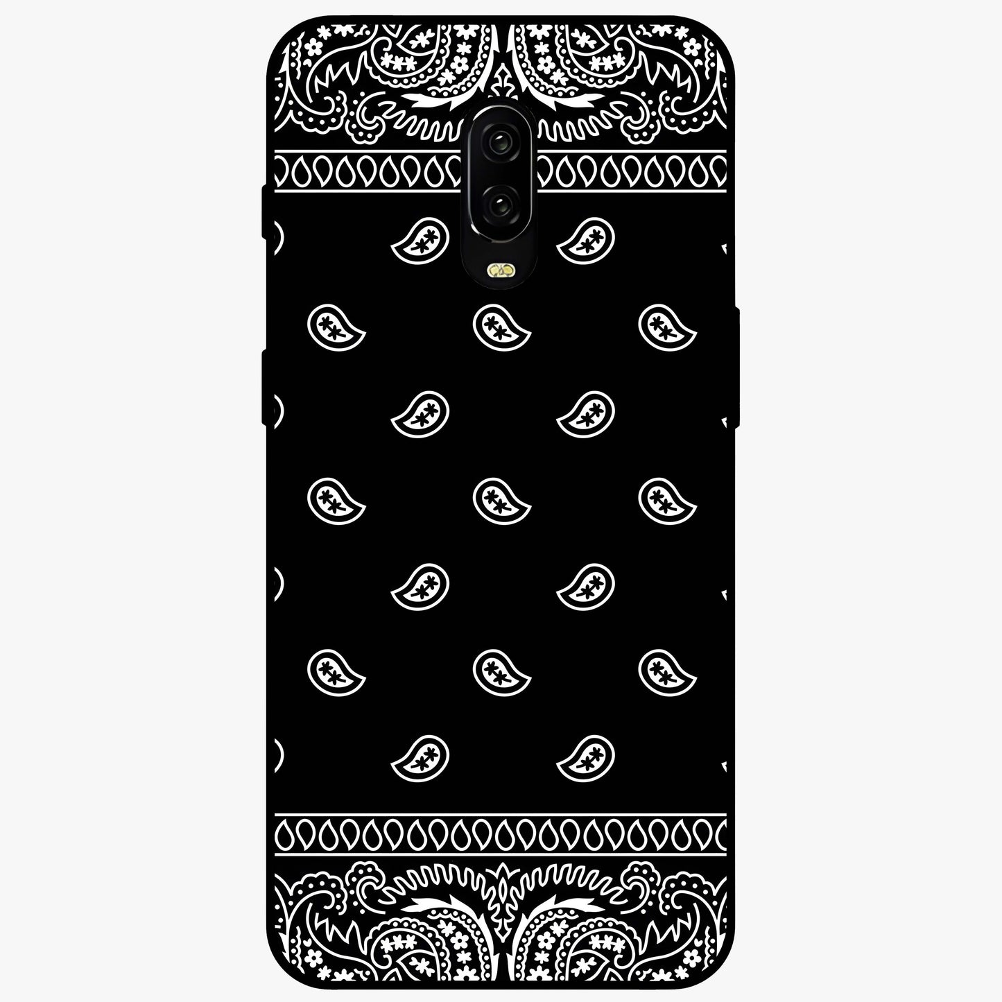 Retro Rebel Threads Glass Case showing flat back view with vintage street style artwork and glossy glass finish.