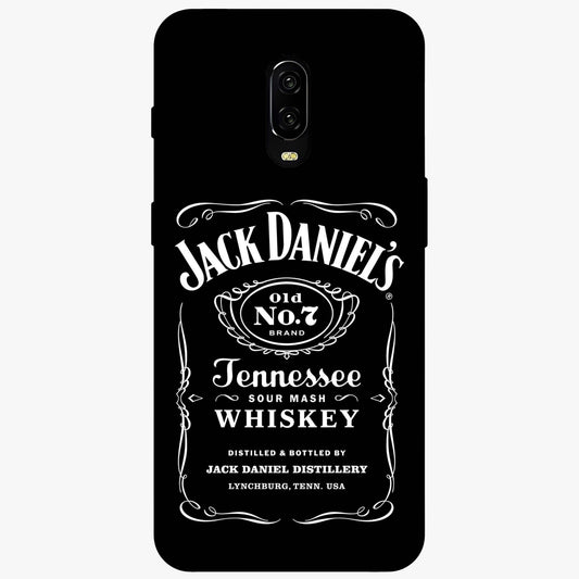 Vintage Whiskey Heritage Glass Case showing flat back view with classic whiskey inspired artwork and glossy glass finish.