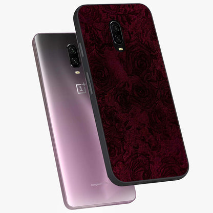 Crimson Fade Flow Glass Case displayed in angled mockup highlighting smooth gradient design with modern aesthetic style.