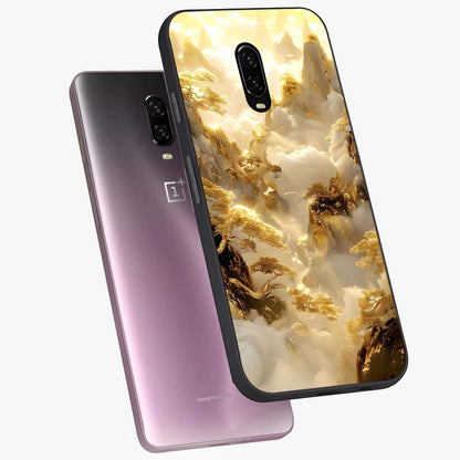 Gates Of Illumination Glass Case displayed in angled mockup highlighting radiant portal inspired design with fantasy aesthetic.