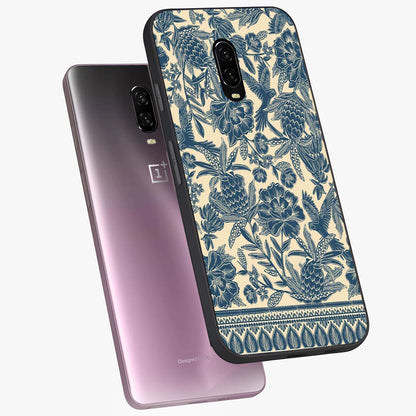 Heirloom Wild Bloom Glass Case displayed in angled mockup highlighting botanical bloom design with classic aesthetic style.