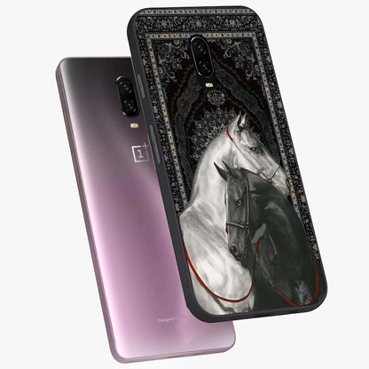 Majestic Ride Legacy Glass Case displayed in angled mockup highlighting sleek vehicle design with bold racing aesthetic.