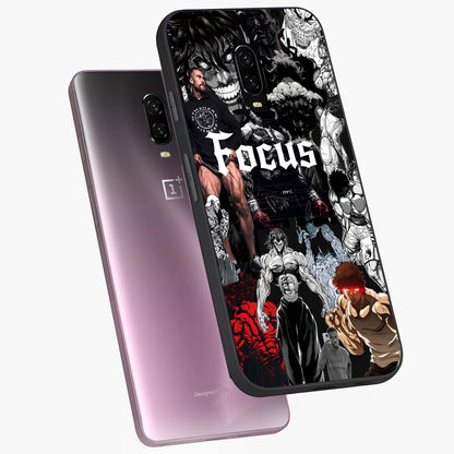 Relentless Power Focus Glass Case displayed in angled mockup highlighting bold statement design with modern aesthetic style.