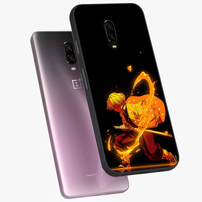Thunder Flame Execution Glass Case displayed in angled mockup highlighting dramatic fire themed design with intense fantasy aesthetic.