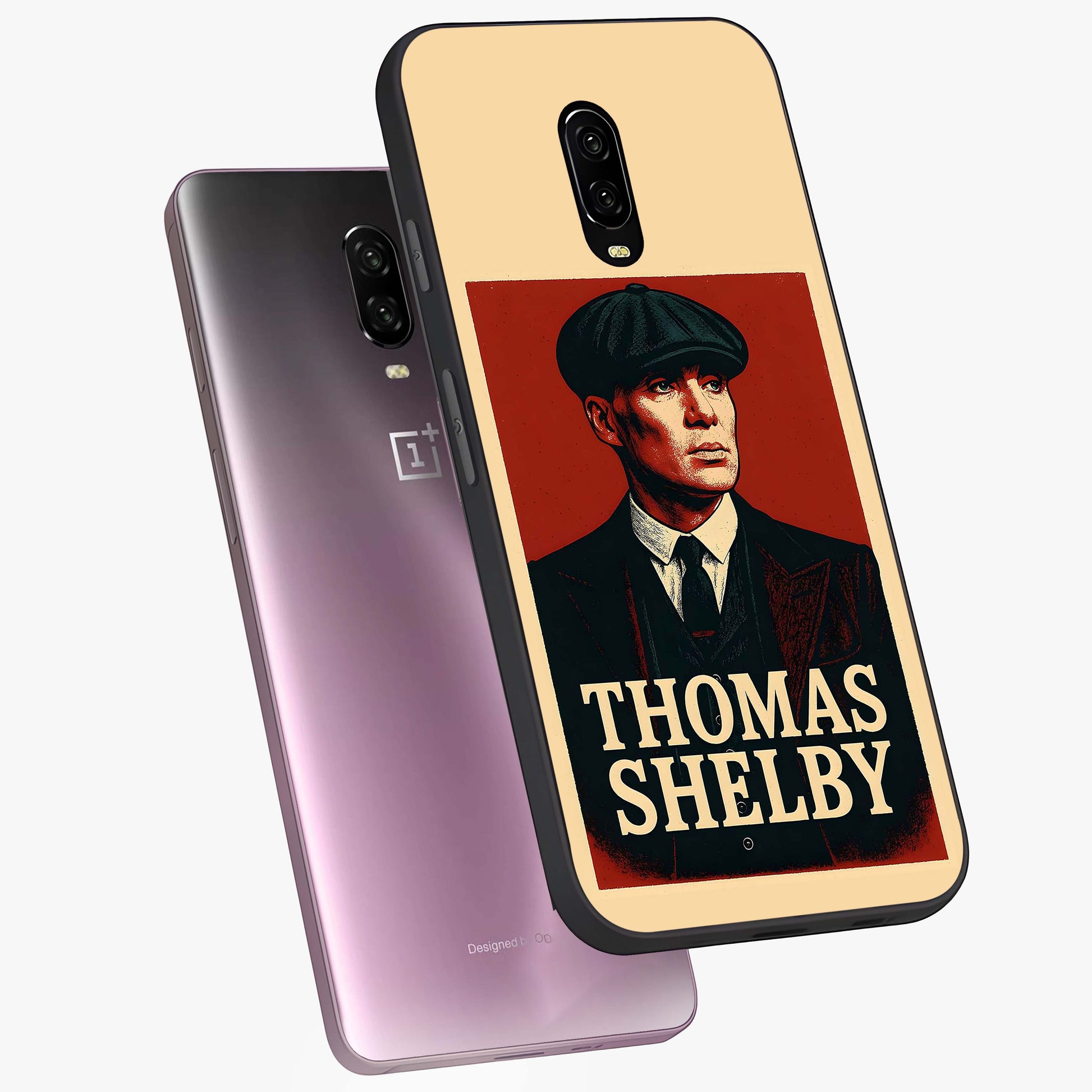 Vintage Mafia Authority Glass Case displayed in angled mockup highlighting powerful retro design with classic gangster aesthetic.
