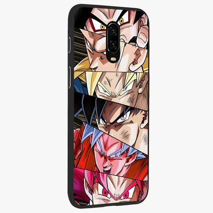 Anime Character Glass Case upright view showcasing expressive anime artwork with bold graphic style.