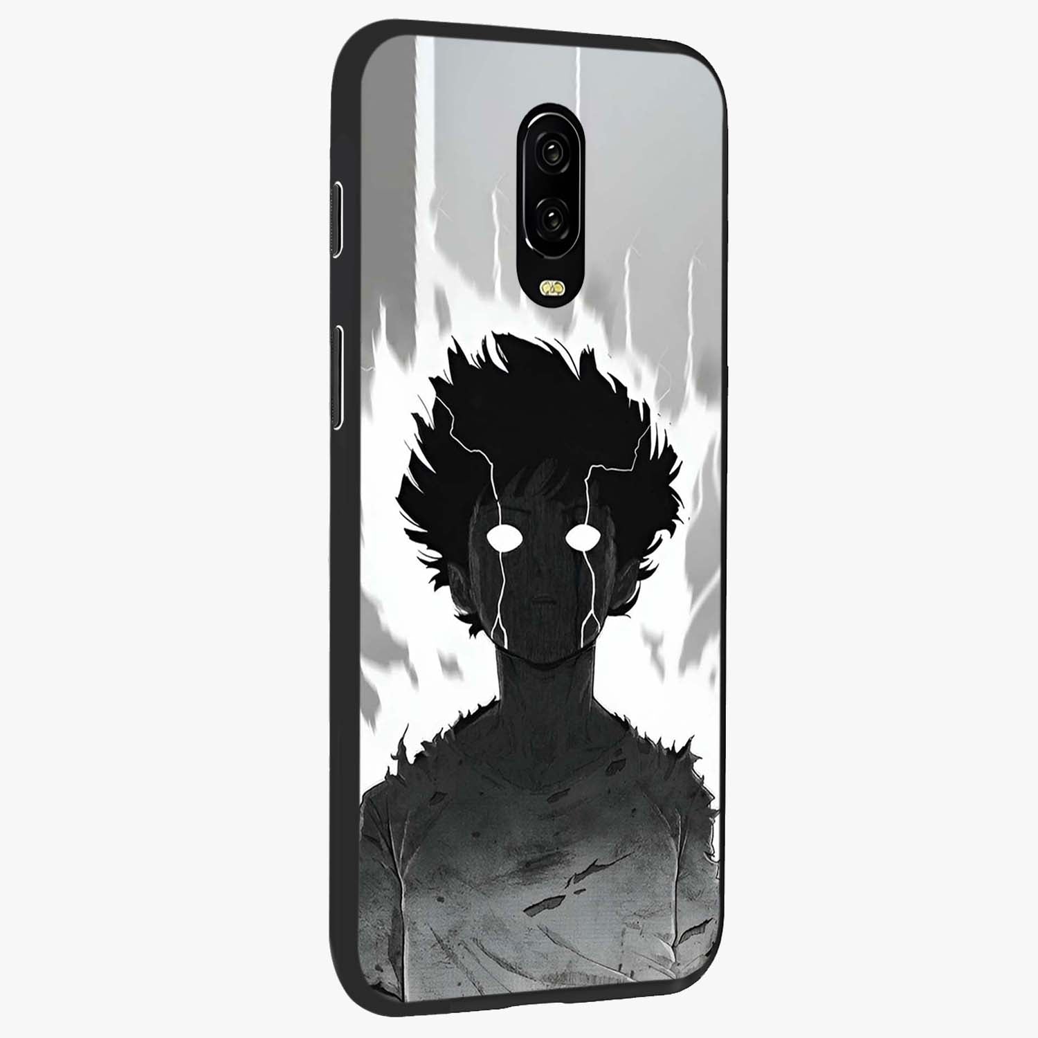 Awakened Inner Rage Glass Case upright view showcasing dramatic artwork with strong expressive aesthetic.