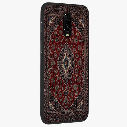 Heritage Carpet Royale Glass Case upright view showcasing detailed ornamental artwork with luxurious traditional theme.