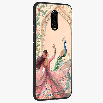 Royal Grace Muse Glass Case upright view showcasing stylish artistic artwork with sophisticated royal theme.