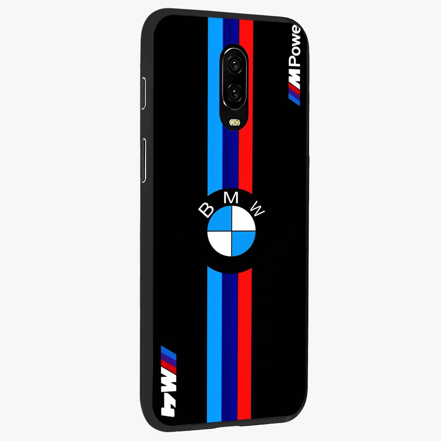 Turbo BMW Beast Glass Case upright view showcasing powerful car artwork with modern motorsport theme.