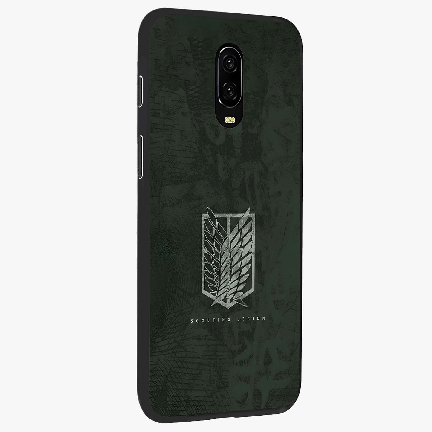 Wings Of Freedom Glass Case upright view showcasing powerful wings artwork with freedom themed design.